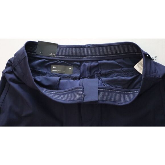 Under Armour 1370083-410 Men's Sz 36 Navy Blue Iso-Chill 9" Golf Shorts - Picture 4 of 7